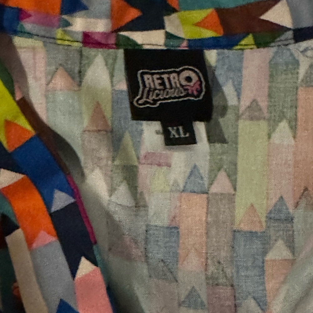 Retrolicious Multicolor  Top XL - Picture 2 of 4